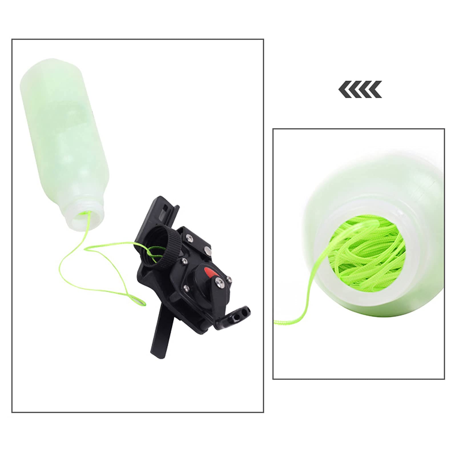 VGEBY Bowfishing Retriever Pro Reel Spincast Reel für Fischjagd Turnierschießen Reel Sportinggoods Andere Angelgeräte Und Zubehör