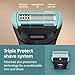 Philips Norelco Body Groomer Replacement Shaving Foil Head, 100% Showerproof & Waterproof Hypoallergenic Shaver Foil compatible with Philips BG5000/BG7000/BG9000 series Body Groomers, BG2010/40