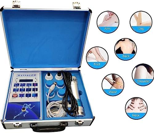 Professional ED Shockwave Therapy Machine - Pain Relief & Erectile Dysfunction Treatment with 7 Massage Heads