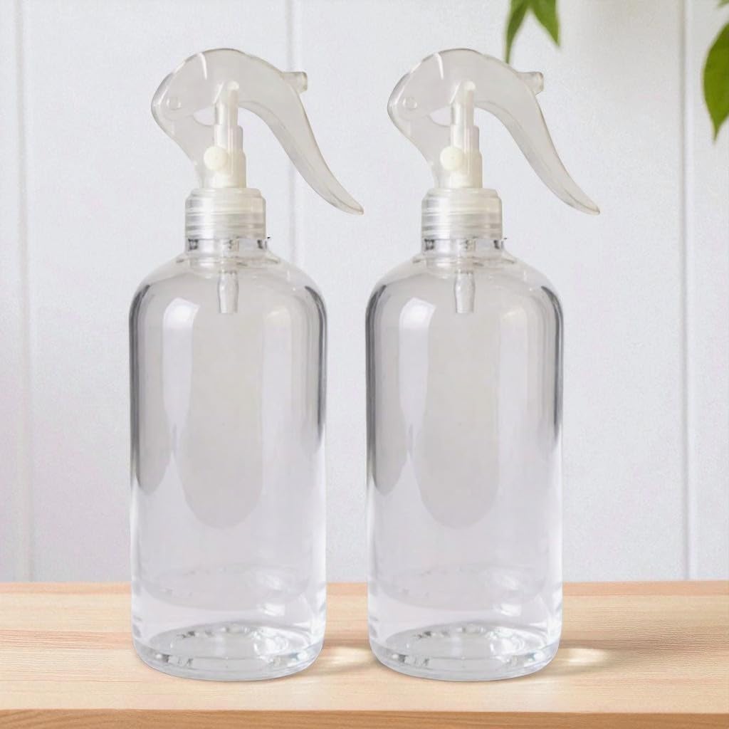 Ultra Select 500ml Trigger Bottle Sprayer,Hair Water Spray Bottle for Hair Spray Bottles Empty for Cosmetic,Makeup,Beauty & Hair Designing,Face Spray Bottles Mist Bottle (SET OF 2) (LARGE SIZE)-image-46