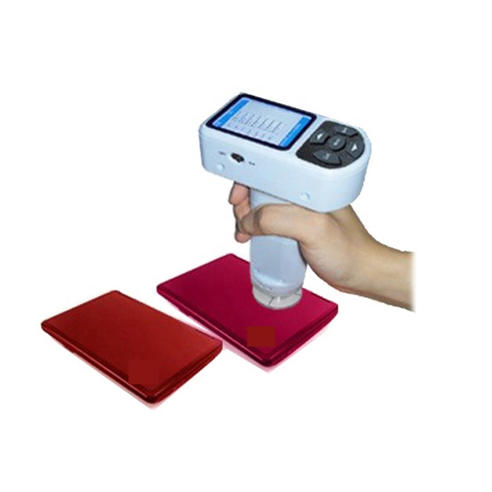 Tragbares digitales Handheld-Labor-Labor-Textil-Lebensmittelfarben-Kunststoff-Kolorimeter GeräT Mit Geringem Energieverbrauch