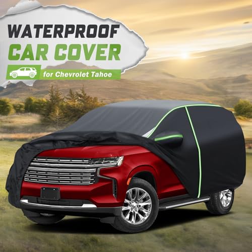 Image of Mixsuper Liner 420D Oxford Car Cover for Chevy Tahoe 2007-2027