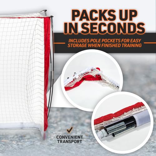 Franklin Sports FiberTech Street Hockey Goal Set - image 3