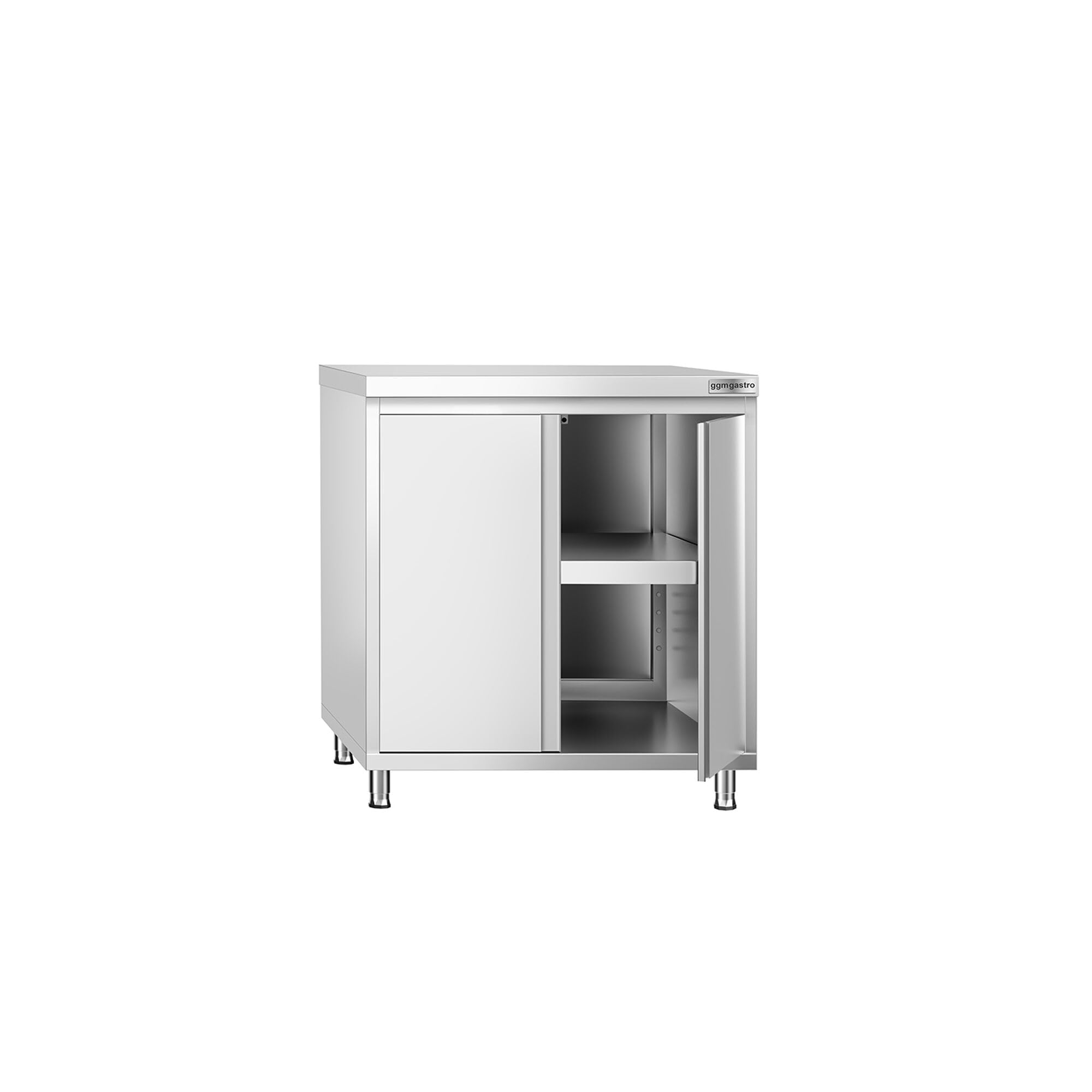 GGM Gastro Arbeitsschrank Premium 800x600 mm mit Flügeltür