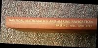 Nautical Mathematics an Marine Navigation B000KIHN0C Book Cover