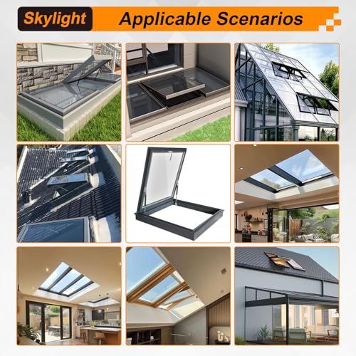 Ventana de Iluminación de Techo Plano 65x50cm para Reformas en Áticos 7