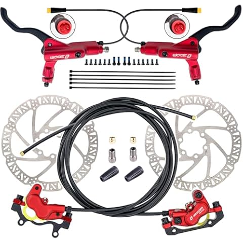 CooMeng H876E 2-PIN E-Bike Hydraulic Brake Set Cover