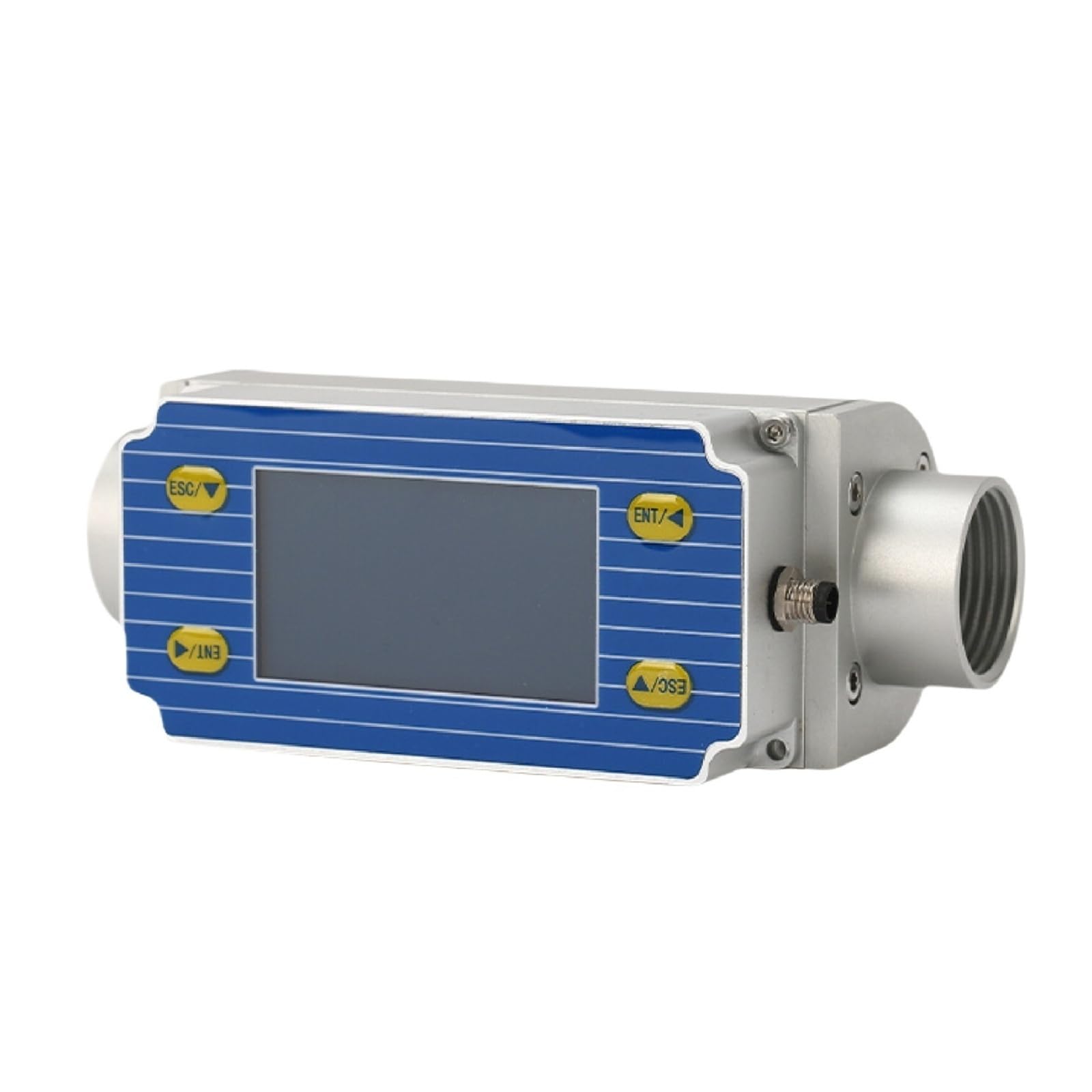 Caudalímetro Ultrasónico Medidor de flujo másico Gas Sensor térmico en línea Digital compacto for uso Industrial Oxyn Hydron helio argón metano propano(DN50)