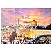 Skyline De La Vieille Ville sur Le Mur Occidental Et Le Mont du Temple À Jérusalem, Israël - Premium 100 Pièces Puzzle - Collection spéciale MyPuzzle de Puzzle Galaxy