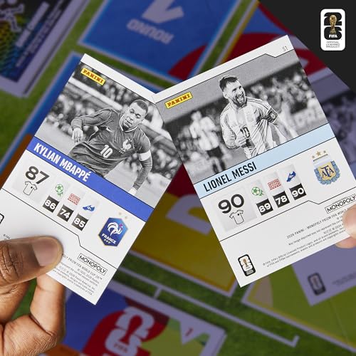 Image of Monopoly Panini Prizm: FIFA World Cup Game I Soccer Board Game with Monopoly Panini Prizm FIFA World Cup 2026 Trading Cards I Ages 8+