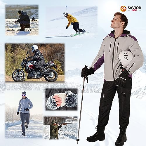 Savior Heat 22630 Heated Motorcycle Gloves thumb #5