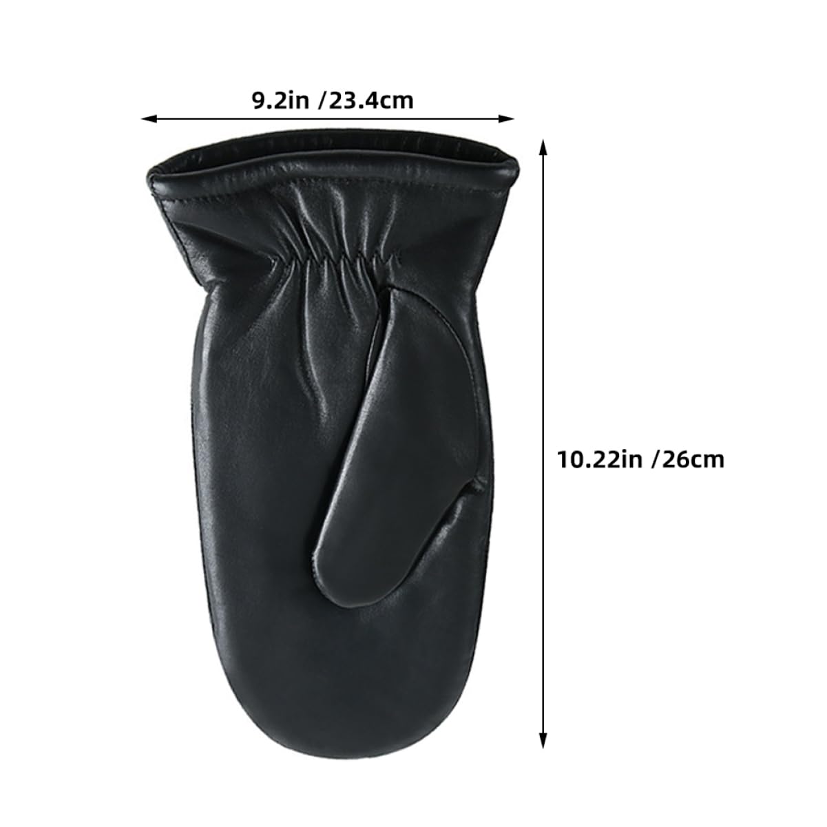 VALICLUD Guanti Di Tosatura Guanti Caldi Da Donna Guanti Caldi Per Le Donne Guanti Scaldamani Guanti Antivento Da Donna Guanti in Pelle Da Uomo Caldi Guanti Da Guida Black