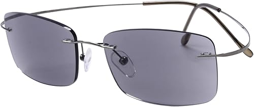 Gafas de lectura sin marco Eyekepper, en titanio, para lectores hombres y mujeres, 1