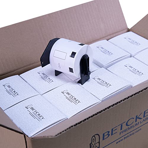 Étiquettes de rechange compatibles Brother DK-1209 de 7,5 x 3,8 cm pour imprimantes QL en pack de 20 rouleaux