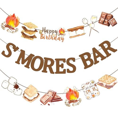 S'more Bar Party Banners