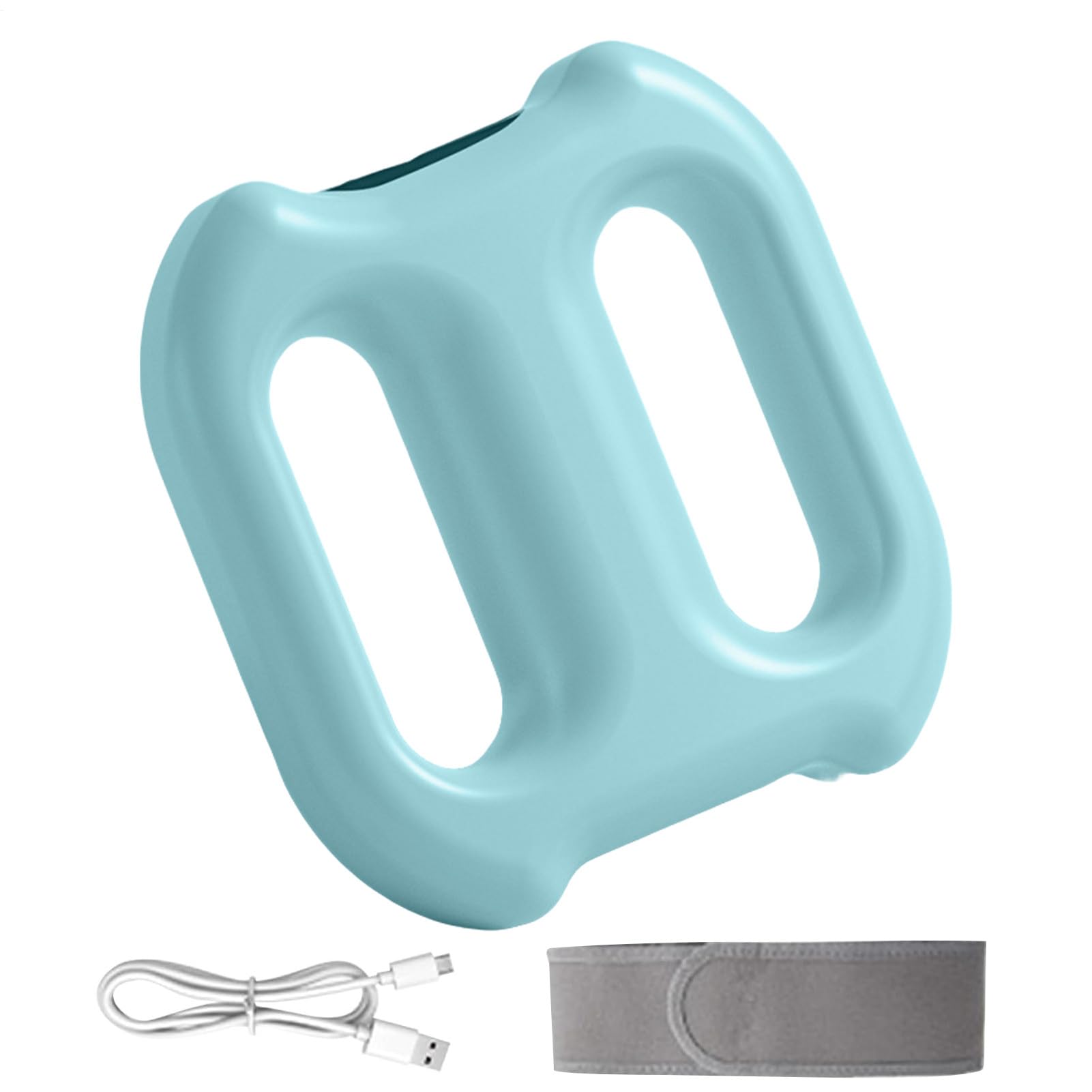 Anillo de masaje de fascia, masajeador de tejido profundo de 5 velocidades, herramienta de liberación de fascia inalámbrica, rodillo muscular con cinturón, equipo de recuperación para atletas, piernas