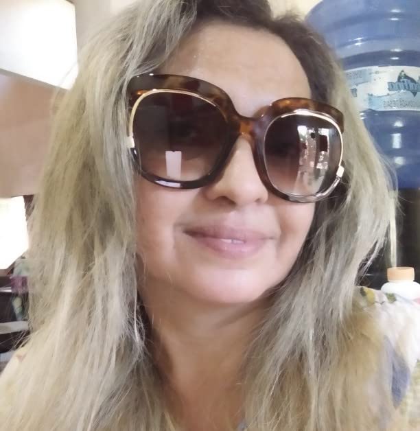 FEISEDY Retro Square Round Women Sunglasses Large Vintage Lady Shades B40913