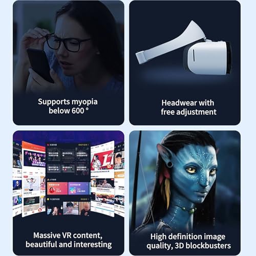 JKLSDXS コントローラー付き電話用 VR ヘッドセット VRG19(050) の商品画像 5