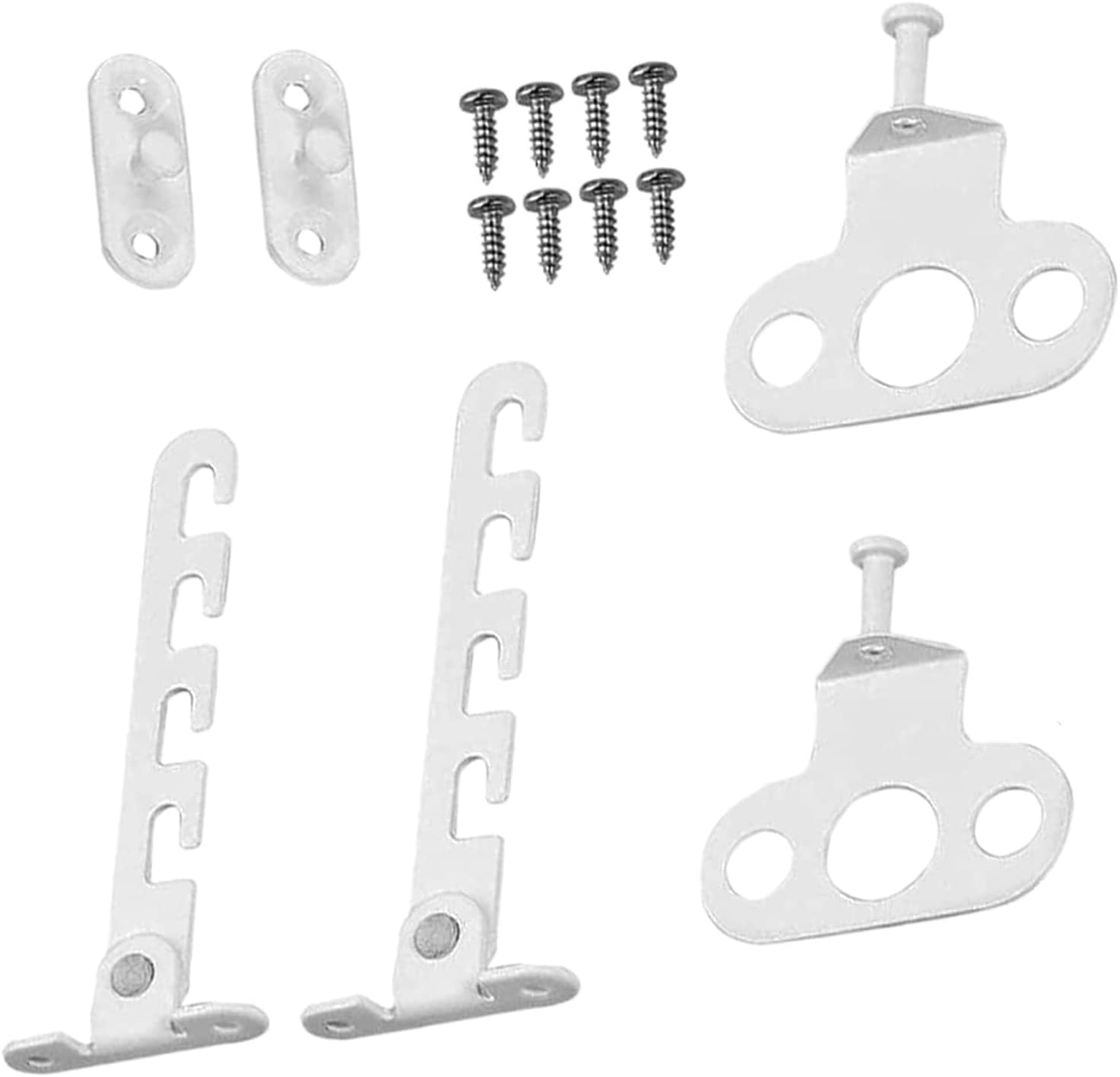 2 Sets Window Restrictor Locks for UPVC Adjustable Window Safety Locks
