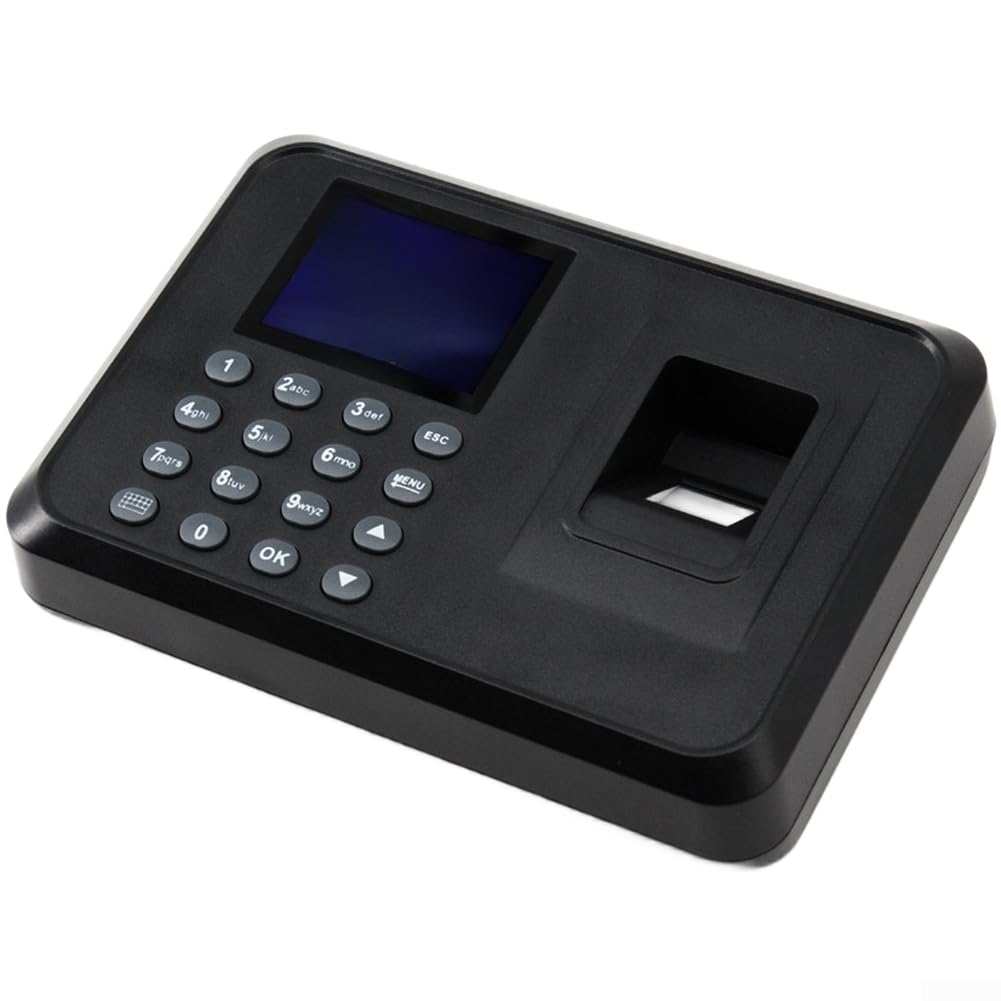 Sistema biometrico di misurazione del tempo con impronta digitale e password, T710 Attendance Machine fino a 1000 utenti, rapporti Excel, multilingue