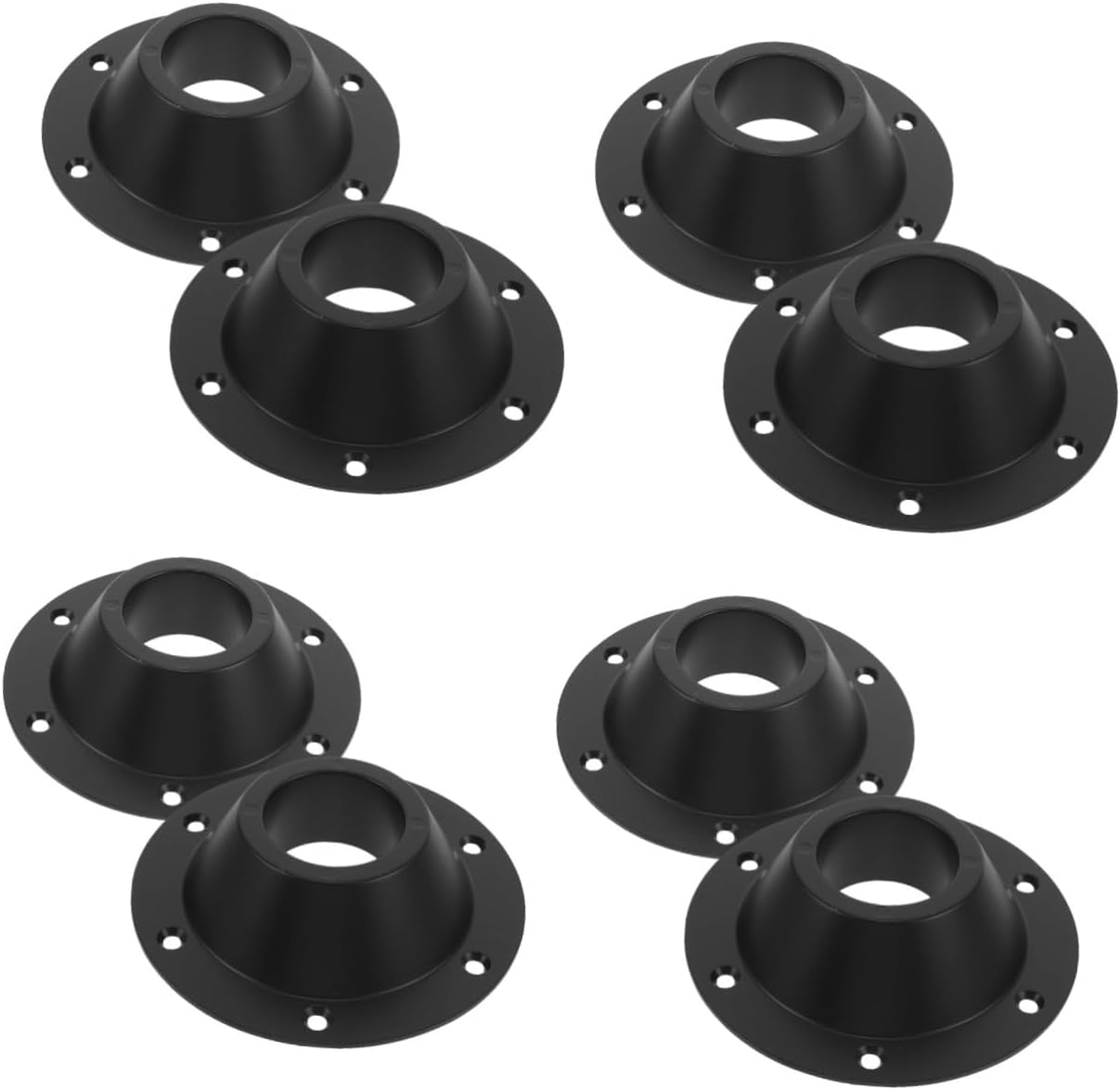 Unomor 8pcs Rv Table Base Mount Flush Mount Installation of Rv and Yacht Tables Lightweight and Leg Support Easy Setup