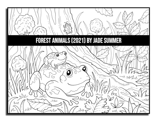 Forest Animals: An Adult Coloring Book with 50 Adorable Images of Woodland Creatures, Beautiful Flowers, Nature Scenes, and More! - Image 30