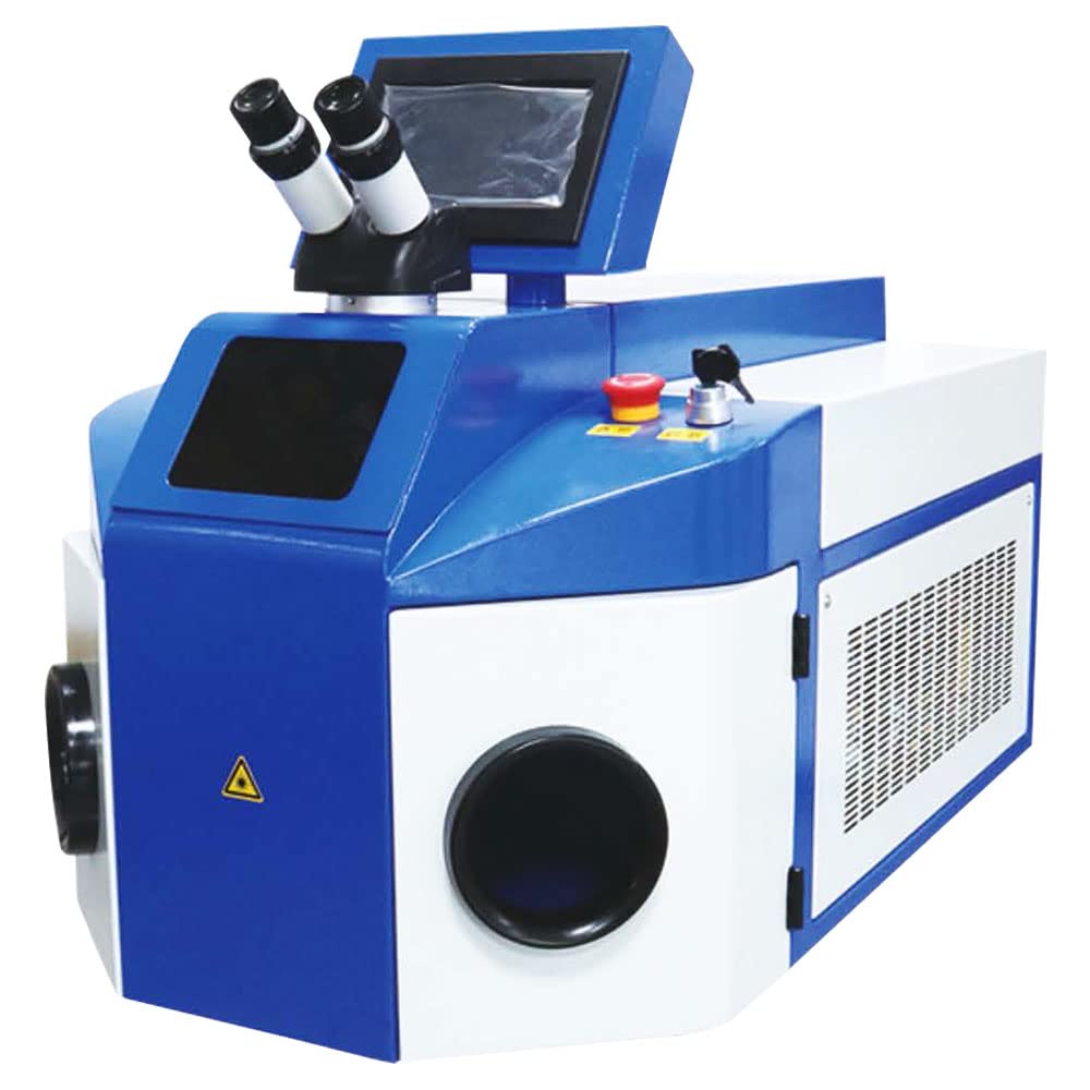Máquina de soldadura láser de 150 W, máquina de soldadura láser de joyería de computadora, máquina de soldadura láser LYXC para joyas de oro y plata, anillos, colgantes, pulseras, collares, agujeros,