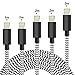 Produktbild Charlore iPhone Ladekabel, Lightning Kabel 5-Stück [1M/1M/2M/2M/3M] MFi Zertifiziert iPhone Kabel Ladekabel für iPhone 13/12//11 Pro/XS/XS Max/XR/X/8/8 Plus/7/7 Plus/6s/6/6 Plus/5S/5/SE