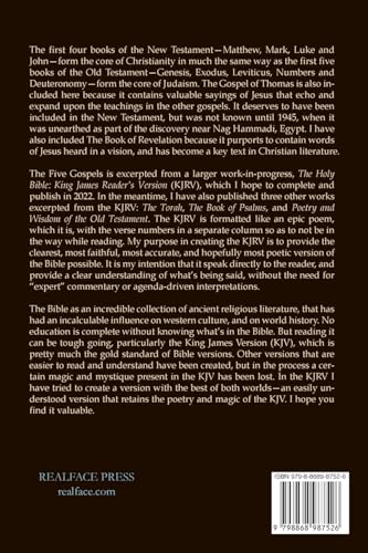 The Five Gospels and the Book of Revelation