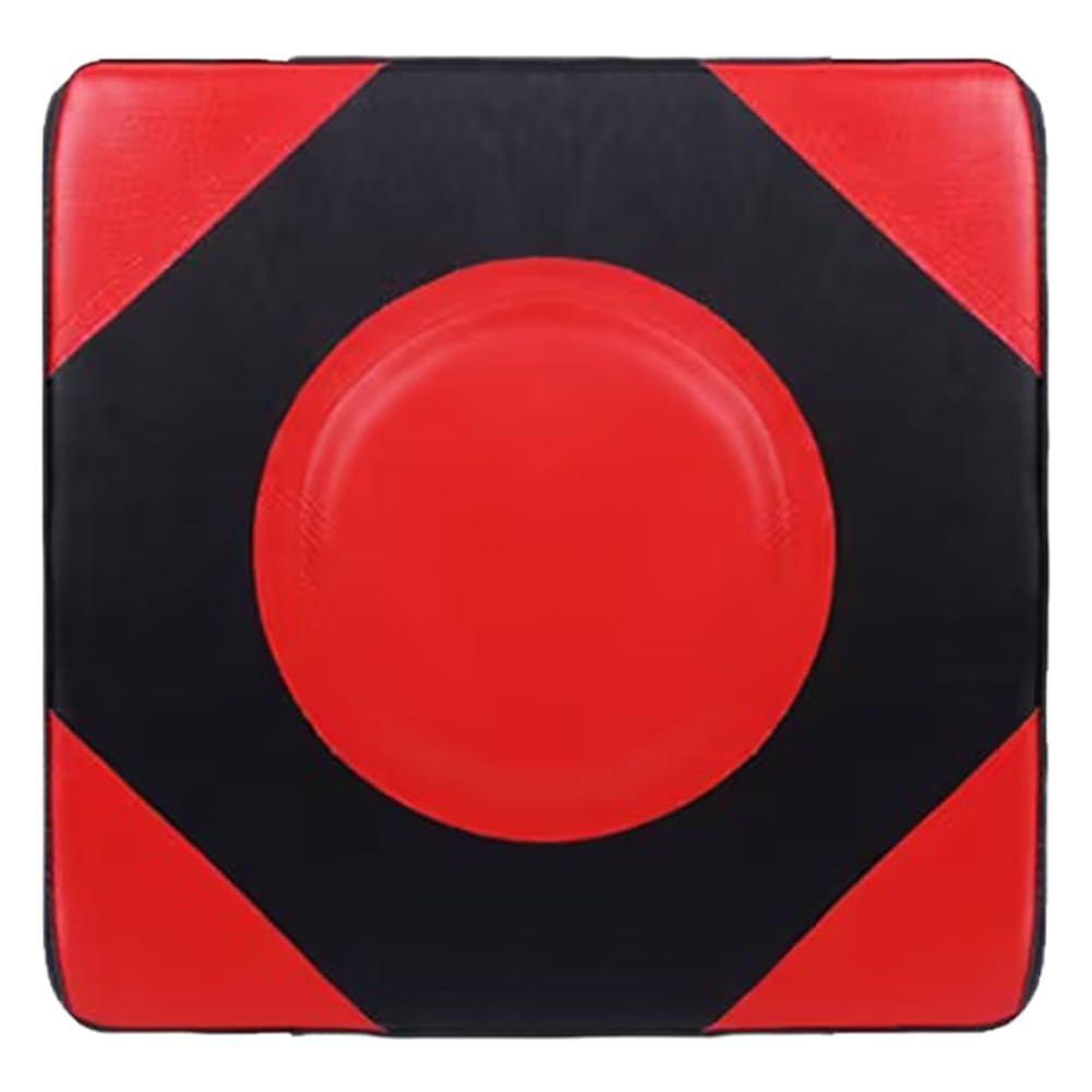 Baokuan Red Boxing Punch Target Leather Wall Punching Pad Portable Fitness Sports Foam Wall Sandbag For Martial Arts Karate