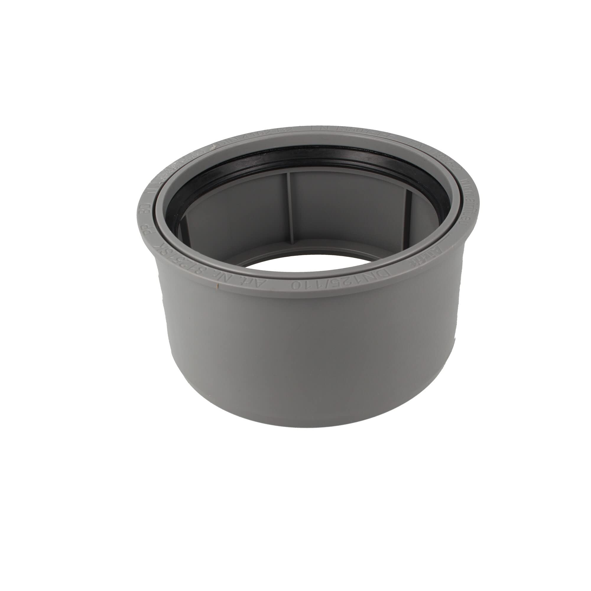 Airfit Gmbh & Co. Kg Gray Airfit 81251Sk Waste Water Inner Reducer Dn 125 X 110 Super Short For Ht Pipe