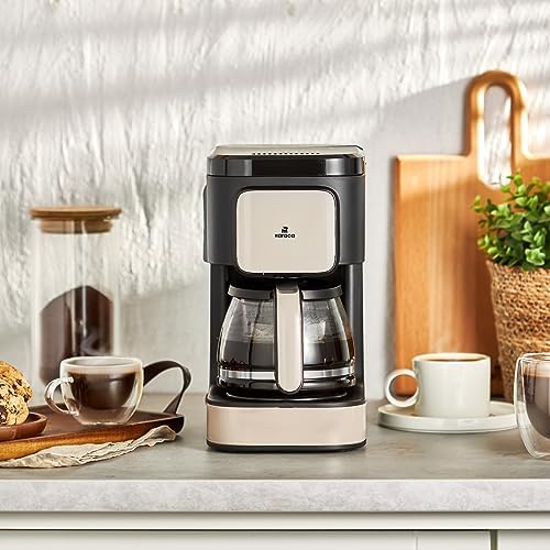 Karaca Just Coffee Aroma 2 In 1 Filtre Kahve ve Çay Demleme Makinesi Bej - Görsel 2