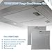 WB02X27207 Range Hood Grease Filters Compatible with GE Range Vent Hood JVX5300BJ1TS JVX5300DJ1BB JVX5300DJ1WW Replace For 4463981 PS11771771 EAP11771771-2 Pack 13.77 x 13.77 x 0.39 Inches