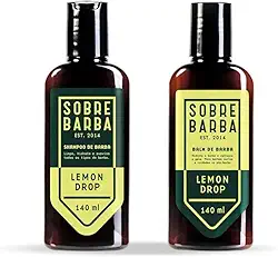 Kit SOBREBARBA Shampoo + Balm para Barba Lemon Drop