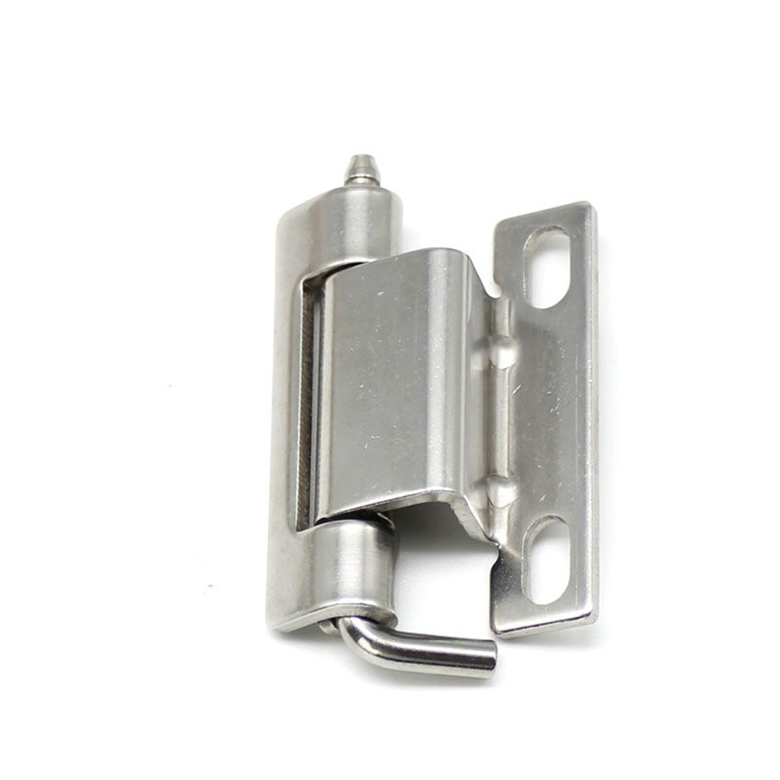 Vsitikvs Cl250-3/304Stainlesssteelvibration Bending Latch Hinge Cabinet Invisible Hidden Loose-Leaf 304 Stainless Steel Carbon 1Pcs