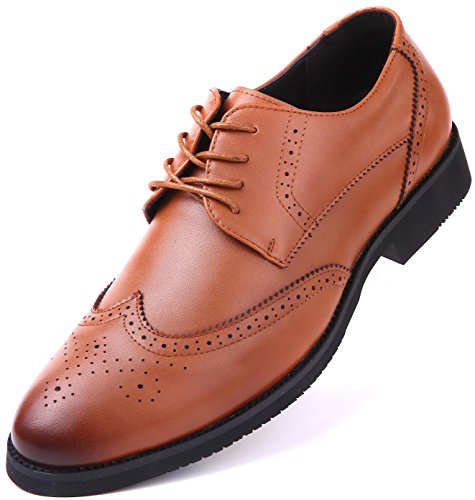 Image of Marino Oxford Dress Shoes for Men - Formal Leather Mens Shoes