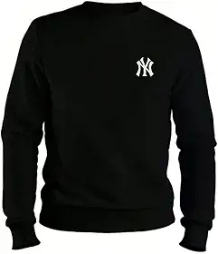 Moletom Masculino New York Gola Careca Macio Flanelado Tecido Premium
