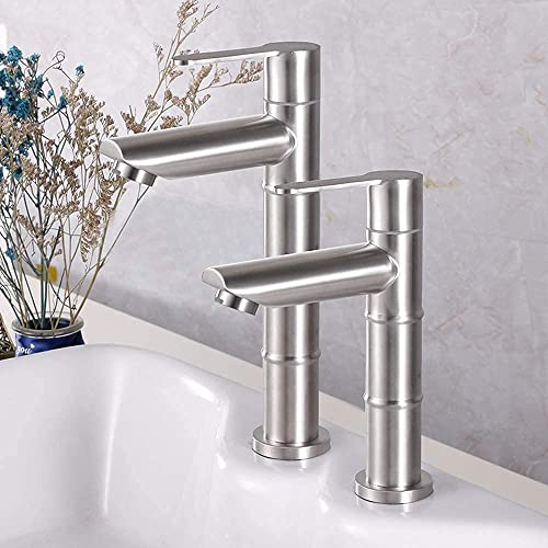 Robinet de lavabo haut à ouverture rapide pour vasque à poser - 3