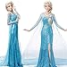 Big-On-Sale Princess Dress for Women Adults Fancy Party Dress Up Halloween Cosplay Costume (XS,elsa1)