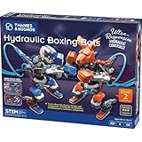 Thames & Kosmos Hydraulic Boxing Bots Building & Construction for Babies, White and Blue