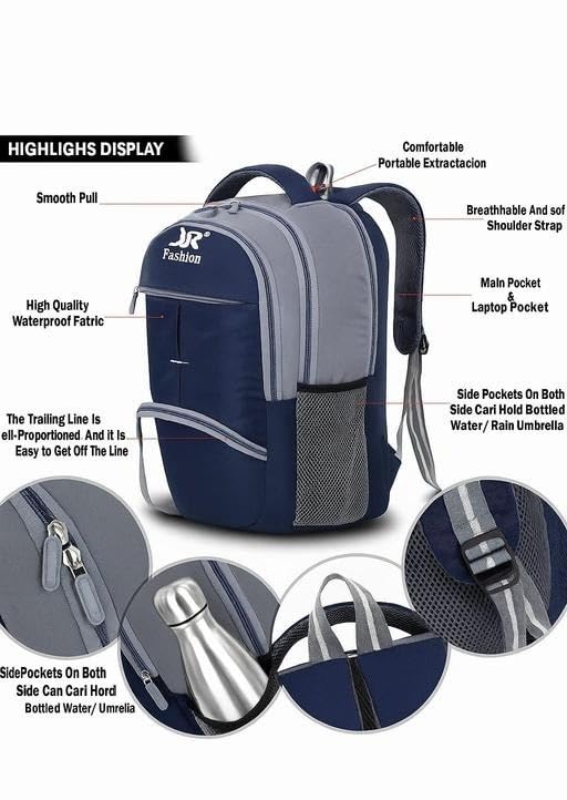 Image of All Purpose Backpack for Men with Spacious Design for Travel College and Office