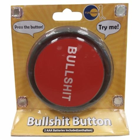 XASBSEULK Bullshit-knop | Draagbare kleine geluidsknop | Leuke lichte bullshit zoemers op batterijen werkende decoratieve spreekknoppen | Grappige knopgadgets voor praktische grappen voor
