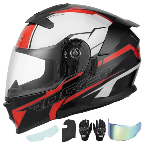 OUMURS Rocket Black Helmet
