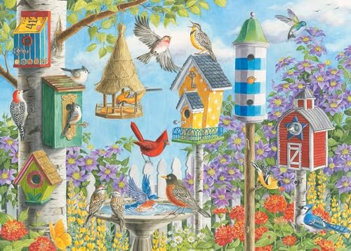 Ravensburger Home Tweet Home - 300 Piece Jigsaw Puzzle for Adults | Unique Softclick Technology | Premium Quality | Perfect for Gifting - Image 2
