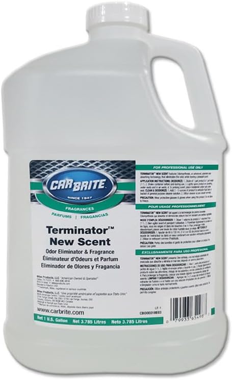 CAR E018E03, Car Brite Terminator New Scent, Gallon