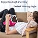 Joinhome Soft Pillow Tablet Pillow Stand for Ipad, Mult-Angle Tablet Phone Holder Lap Stand Mobile Phone Holder