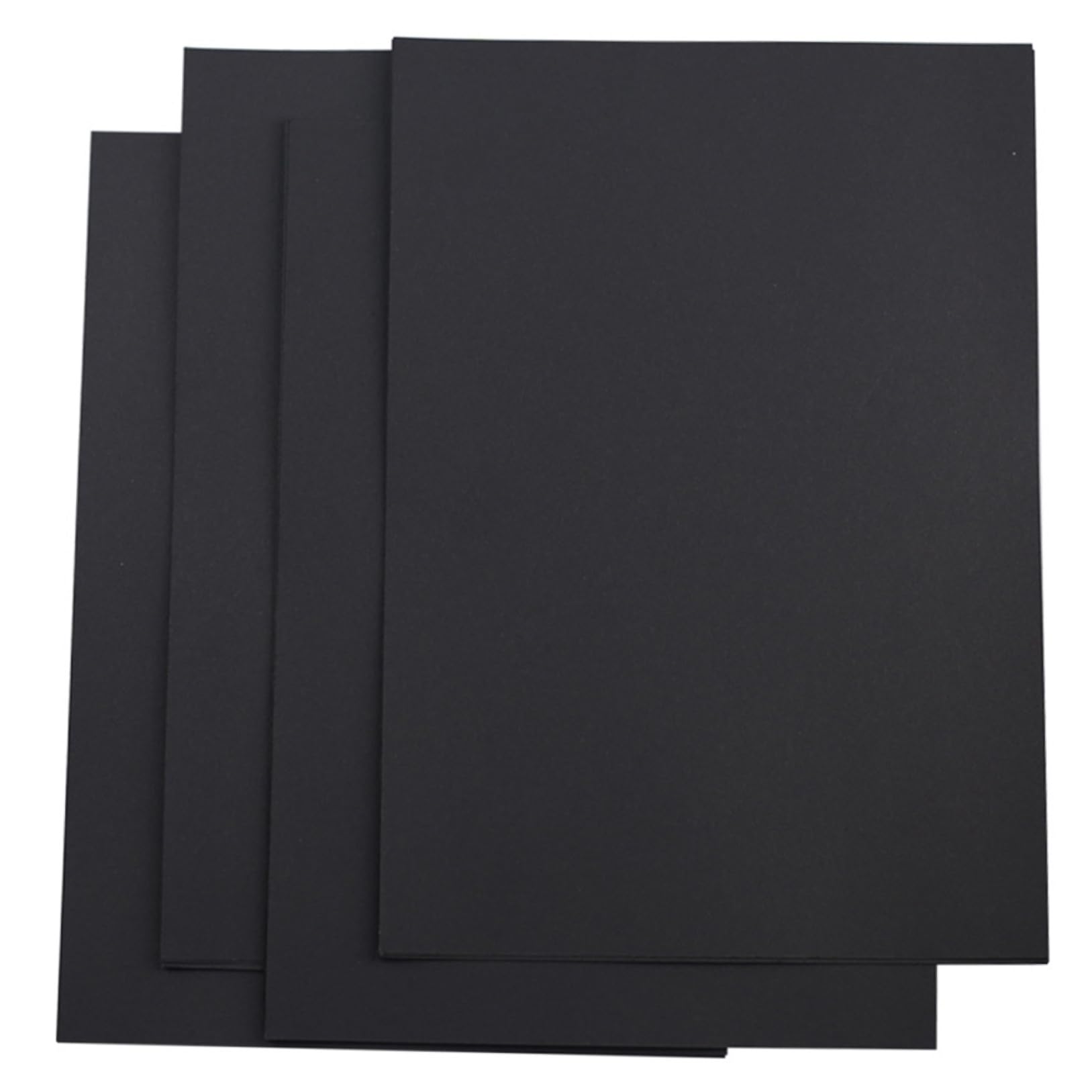 Schwarzes Papier 200gsm Dickes Papier A4 zum Malen 100 Stück