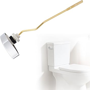 Metal Side Mount Toilet Handle Lever Compatible with TOTO THU068-CP, Chrome