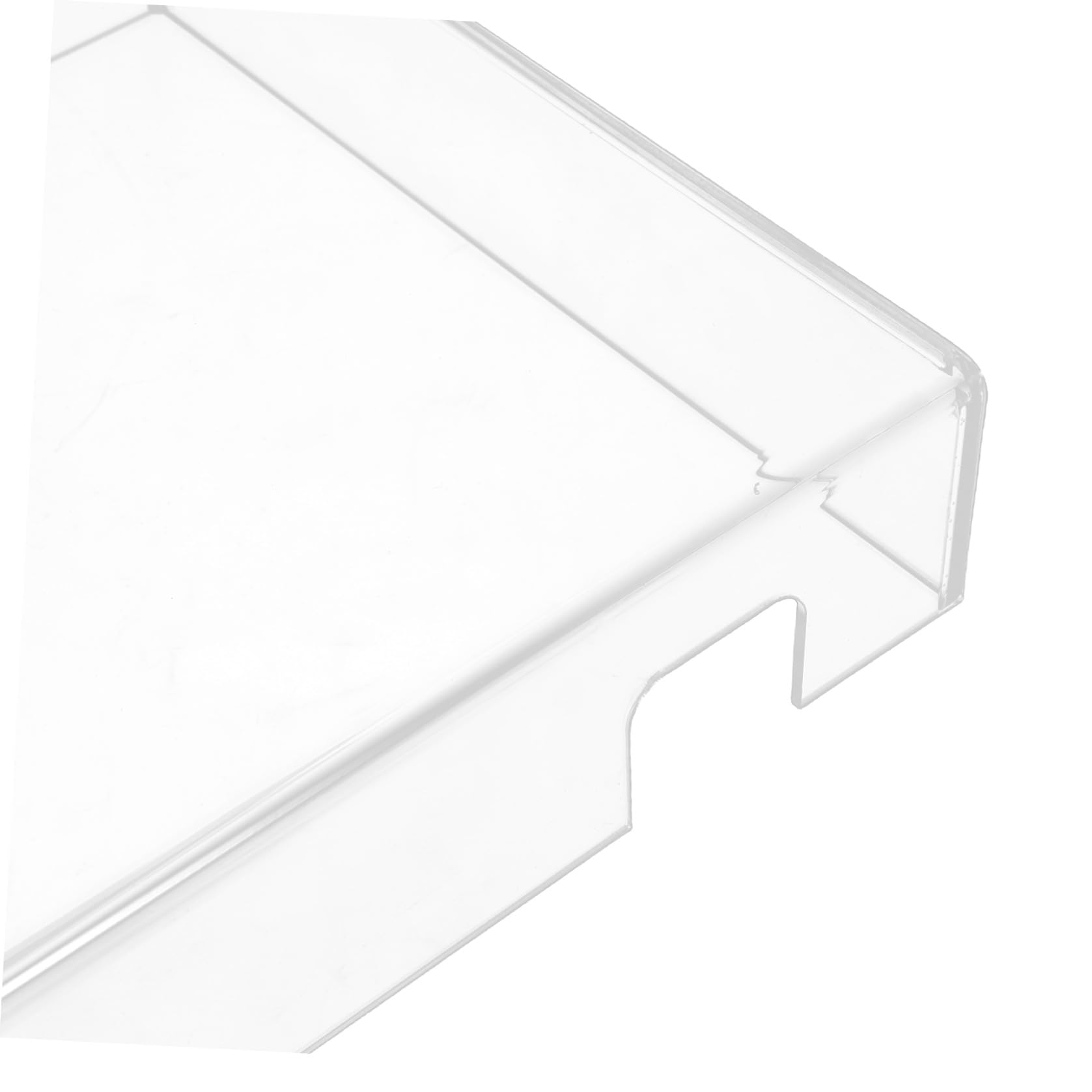 Toddmomy Copertura Protettiva in Acrilico Trasparente Antipolvere per Tastiera Laptop 357X255X48 MM per Studenti e Ufficio