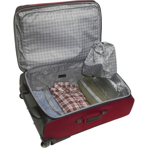 ricardo beverly hills del mar classic 2834 two-compartment pullman - purple